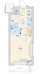 ルーブル新宿西落合参番館 1Kの間取図画像