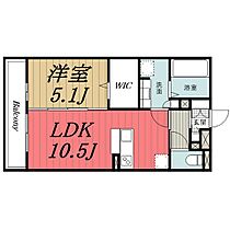 千葉県四街道市鹿放ケ丘（賃貸アパート1LDK・3階・41.29㎡） その2