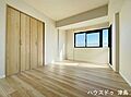 6帖洋室。2面...