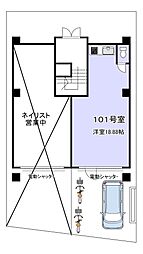 ハイツいわさかの間取図画像