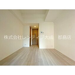 おおさか東線 城北公園通駅 徒歩3分の賃貸マンション 8階1Kのリビング/ダイニング