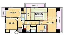 パードレ関目 3LDKの間取図画像