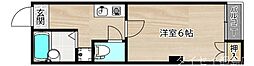 ビルシャナ鶴見 1Kの間取図画像