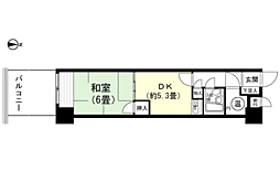ライオンズヒルズ熱川第2 1DKの間取図画像