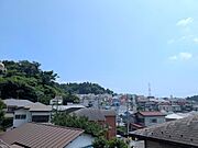 2階の高さからの眺望。南東方向