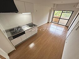 JR大阪環状線 桃谷駅 徒歩14分の賃貸マンション 3階2LDKのリビング/ダイニング