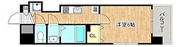 Amabile玉造 1Kの間取図画像