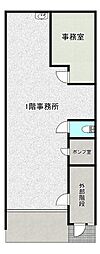 メゾン北巽 ワンルームの間取図画像