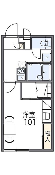 レオパレスＴＩＡ　II 211｜兵庫県姫路市書写(賃貸アパート1K・2階・22.70㎡)の写真 その2