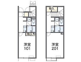 レオネクスト学 107 ｜ 兵庫県赤穂市塩屋2207-1（賃貸アパート1K・1階・25.06㎡） その2