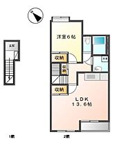 colline de　R・Ｉ・Ｚ　（コリーヌ　ドゥ　リズ）  ｜ 兵庫県加東市南山 3丁目（賃貸アパート1LDK・2階・51.15㎡） その2