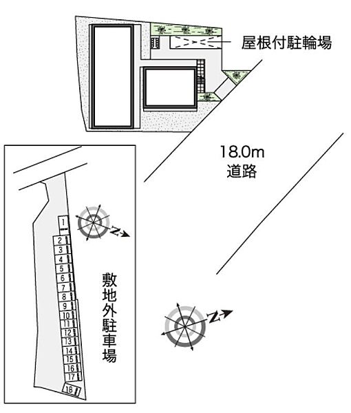 レオパレスアメイシャ 207｜兵庫県小野市片山町(賃貸アパート1K・2階・23.18㎡)の写真 その15