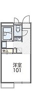 レオパレスレ・エスペランス 107 ｜ 兵庫県高砂市米田町米田55-2（賃貸アパート1K・1階・20.28㎡） その2