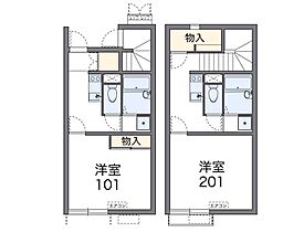 レオネクストならや 208 ｜ 兵庫県加古川市尾上町安田587-1（賃貸アパート1K・2階・28.15㎡） その2