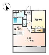 ラピュタ  ｜ 兵庫県豊岡市日高町国分寺（賃貸アパート1LDK・1階・45.36㎡） その2