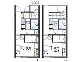 レオパレス昭和町 207 ｜ 兵庫県豊岡市昭和町2-4（賃貸アパート1K・2階・28.15㎡） その2