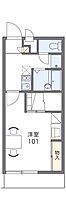 レオパレスグランパルティータI 104 ｜ 兵庫県加古川市尾上町長田110-1（賃貸アパート1K・1階・23.18㎡） その2