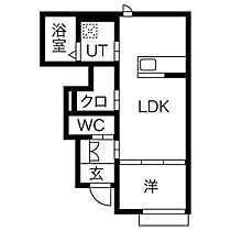 アイメゾン東山 102 ｜ 兵庫県姫路市東山484-1（賃貸アパート1LDK・1階・31.36㎡） その2