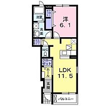 メイフラワーII 101 ｜ 兵庫県明石市大久保町西脇（賃貸アパート1LDK・1階・44.18㎡） その2