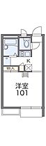 レオパレスＭ’ｓフレーズ弐番館 206 ｜ 兵庫県姫路市網干区垣内本町2005-1（賃貸アパート1K・2階・20.28㎡） その2