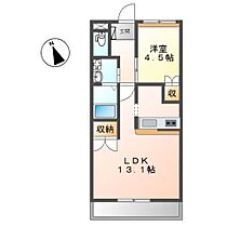 エスポワールミニオン  ｜ 兵庫県明石市沢野南町 3丁目（賃貸アパート1LDK・2階・41.40㎡） その2