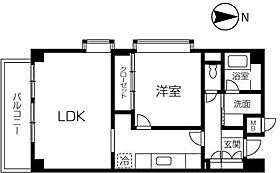 キャッスルコート辻井 304 ｜ 兵庫県姫路市辻井15番24号（賃貸マンション1LDK・3階・51.81㎡） その2