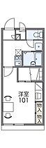 レオパレスＭ－1 104 ｜ 兵庫県神戸市北区有野中町 4丁目19-19（賃貸アパート1K・1階・23.18㎡） その2