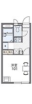 レオパレスＢＡＲＢＩＣＡＮ 101 ｜ 兵庫県三田市高次 2丁目11-16（賃貸アパート1K・1階・20.28㎡） その2