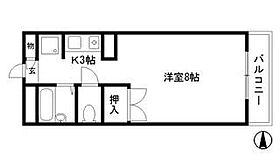 グランイル書写 208学生 ｜ 兵庫県姫路市御立中 8丁目10-18（賃貸マンション1R・2階・23.00㎡） その2