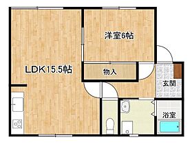 グレースヒルズシマダＡ・Ｂ A105 ｜ 兵庫県西脇市野村町1230-1（賃貸アパート1LDK・2階・46.60㎡） その2