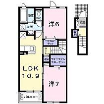 サンティアラ 202 ｜ 兵庫県宍粟市山崎町加生（賃貸アパート2LDK・2階・59.14㎡） その2