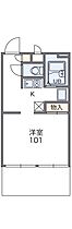 レオパレス明西 105 ｜ 兵庫県明石市沢野 3丁目8-12（賃貸アパート1K・1階・23.18㎡） その2