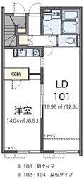 クレイノドン ジュスト 1階/102
