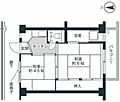 ビレッジハウス志方1号棟2階3.5万円