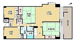 ロワイヤル北八代 1階/104