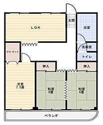 エクセレント宝殿　1号棟 3階