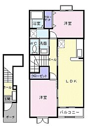 アルカンシエルII 2階/202