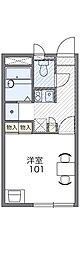 レオパレスきたじま3番館 1階/101