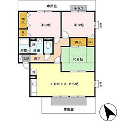 間取図画像 3LDK