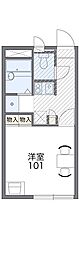 レオパレスル・コトゥ 1Kの間取図画像