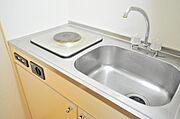 電磁調理器は1口です。