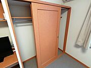 たっぷり入るクローゼットです。