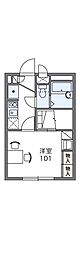 レオパレス三田ウチダ6号館 1階/101