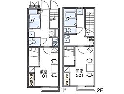 レオパレスゴールドリバー 1階