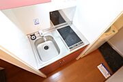 便利な2口電熱コンロ