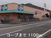 コープまで1100m