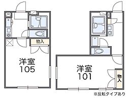 レオパレスフレーズ壱番館 1階/101