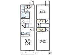 レオパレスセラフII 1階