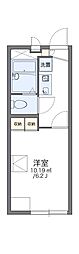 レオパレス高麓台 1Kの間取図画像