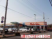 山陽マルナカまで1100m